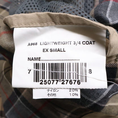 Barbour 巴伯尔 米色 轻质无油外套 大衣