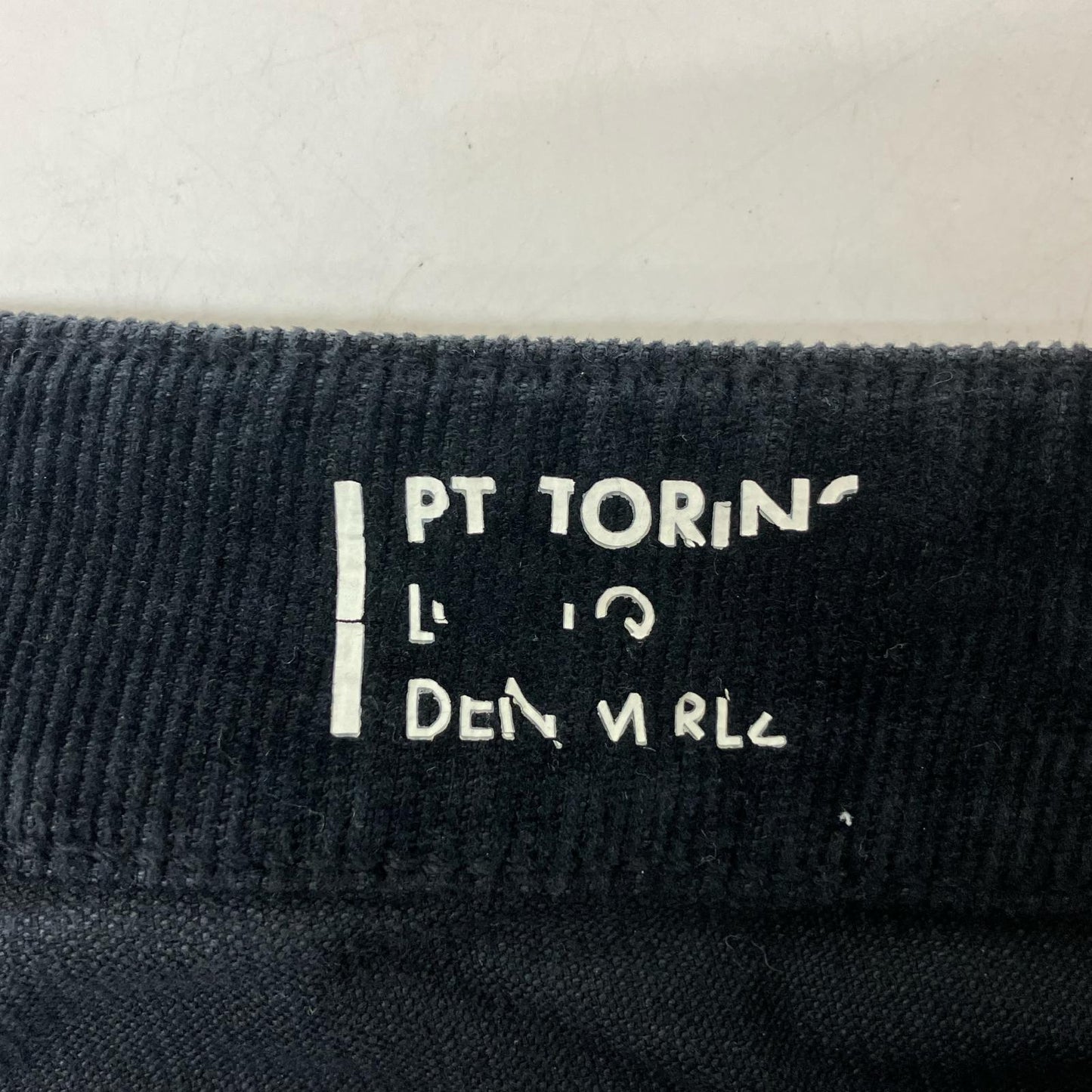 PT TORINO ピーティートリノ GRUNGE 黑色灯芯绒长裤 下装 33
