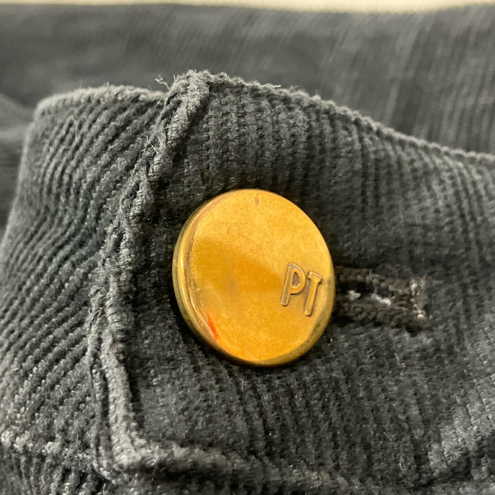 PT TORINO ピーティートリノ GRUNGE 黑色灯芯绒长裤 下装 33