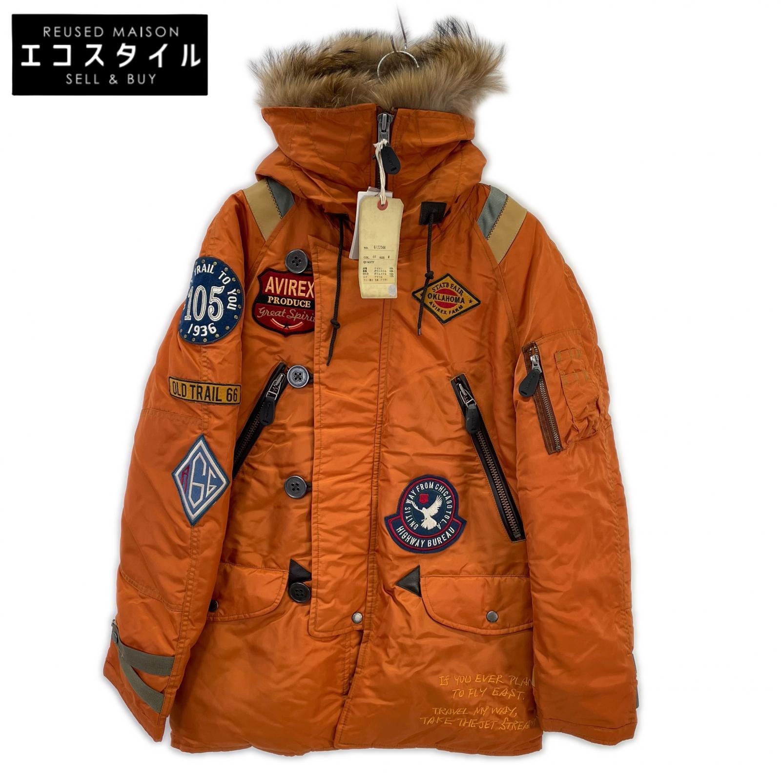 AVIREX 6122044 N-3B WAPPEN MODIFIED Flight Jacket L Men's