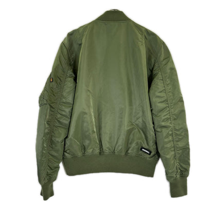 ALPHA INDUSTRIES アルファインダストリーズ カーキ MA-1 リバーシブル フライトジャケット ジャケット