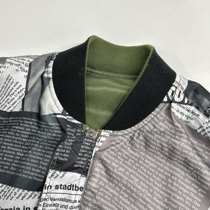 ALPHA INDUSTRIES アルファインダストリーズ カーキ MA-1 リバーシブル フライトジャケット ジャケット