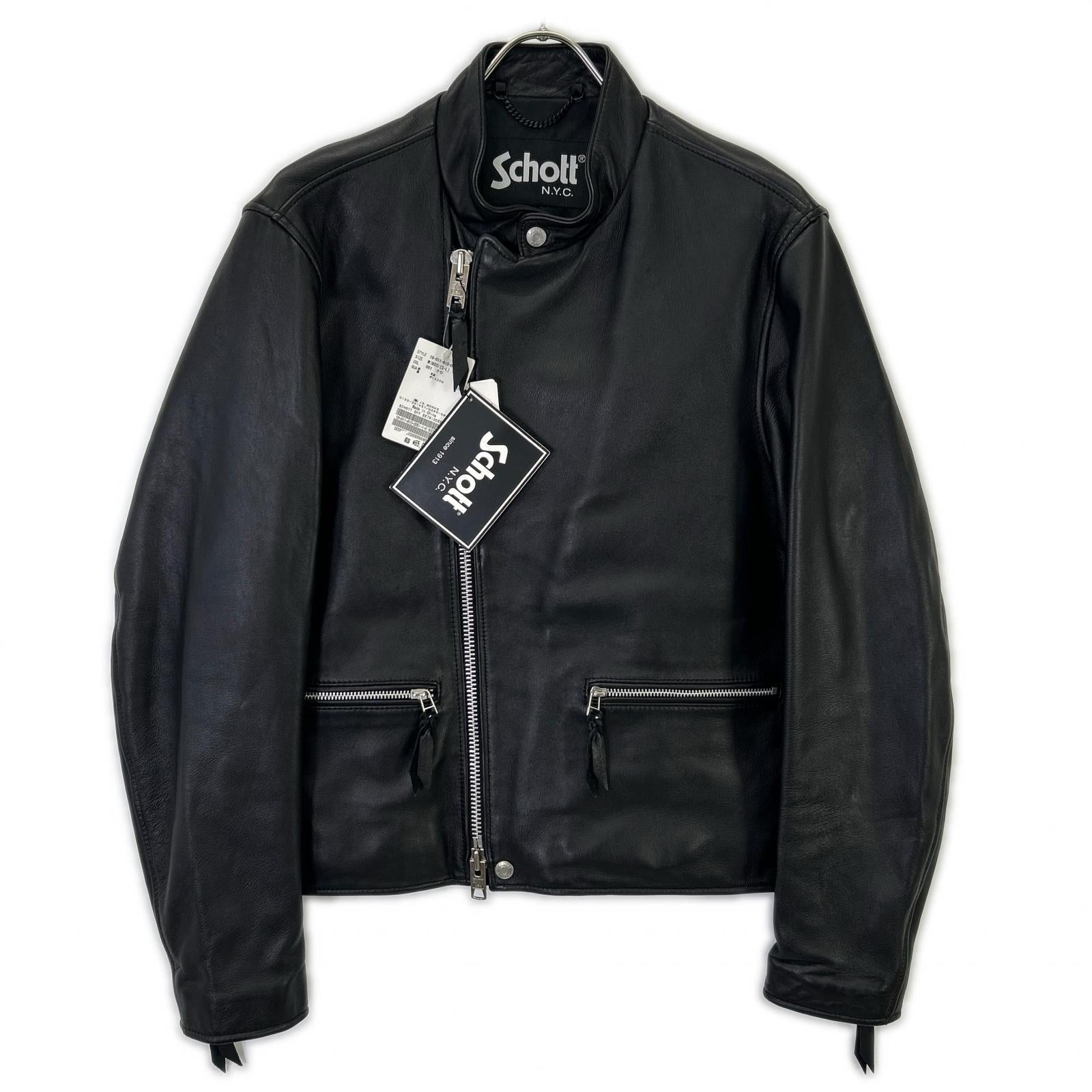 schott ショット 3191056 シープスキン ライダースジャケット ジャケット