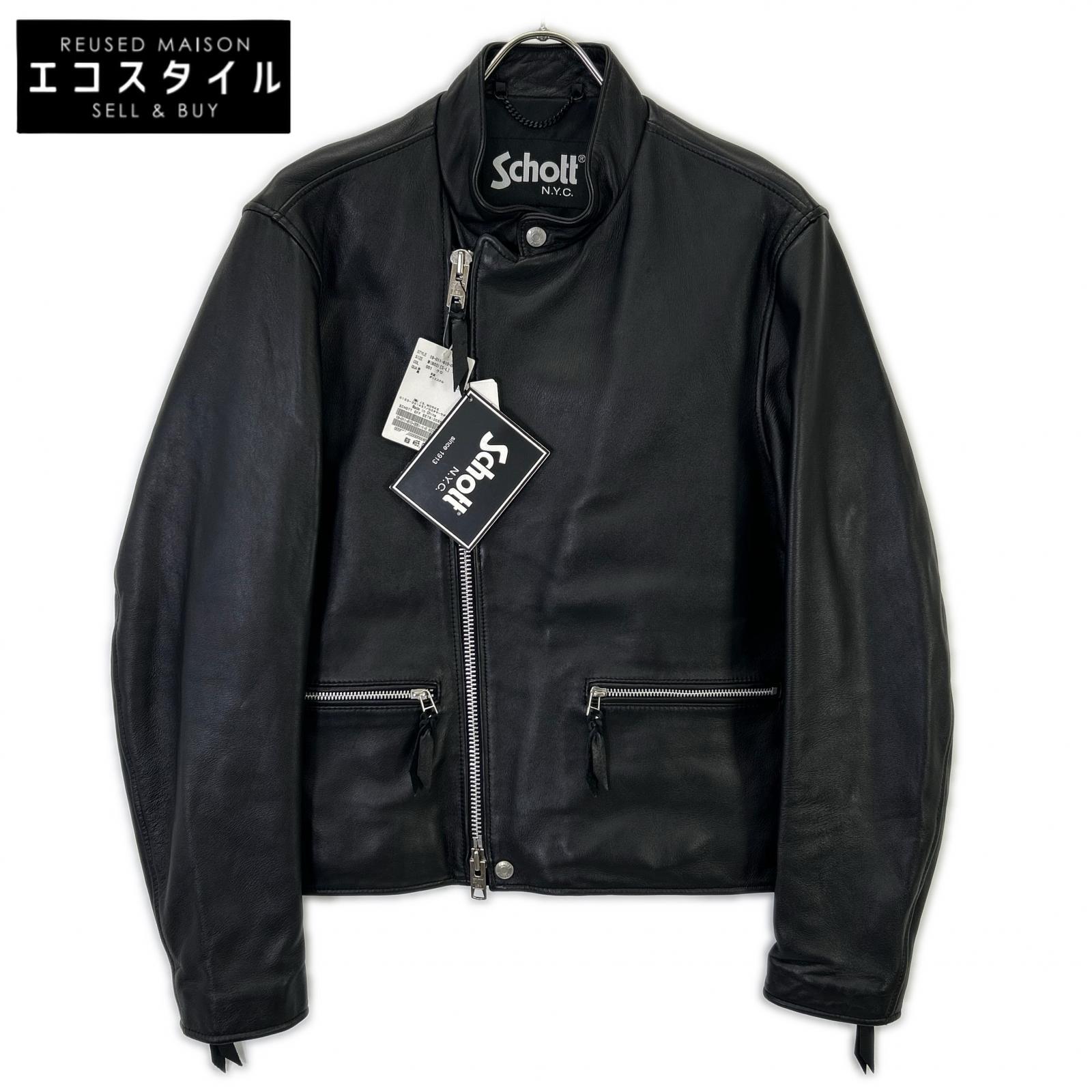 schott ショット 3191056 シープスキン ライダースジャケット ジャケット