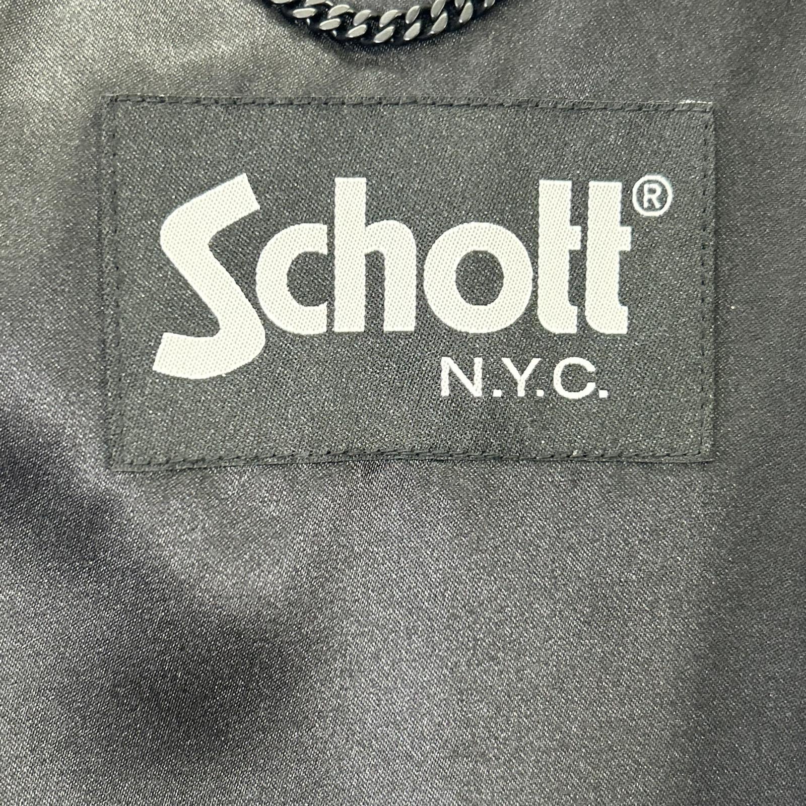schott ショット 3191056 シープスキン ライダースジャケット ジャケット
