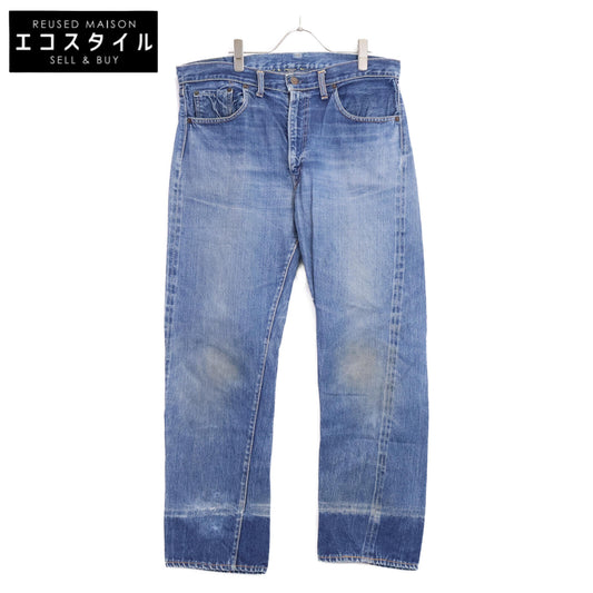 LEVI'S Levi's 501zxx 1950s No Button Back Stamp Big E Double-Sided Tab Even V Button Fly Denim Pants Bottoms