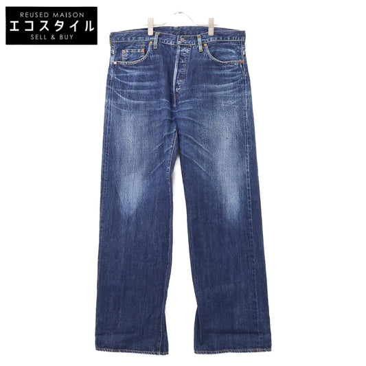 Yohji Yamamoto Spotted Horse HE-P60-519 Actress Period Wide Button Fly Denim Pants Bottoms