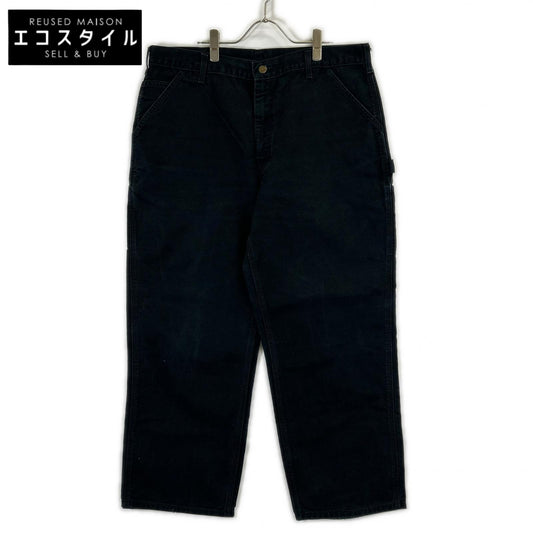 B11BLK ﾌﾞﾗｯｸ ﾀﾞｯｸﾍﾟｲﾝﾀｰﾊﾟﾝﾂ ボトムス 38 メンズ