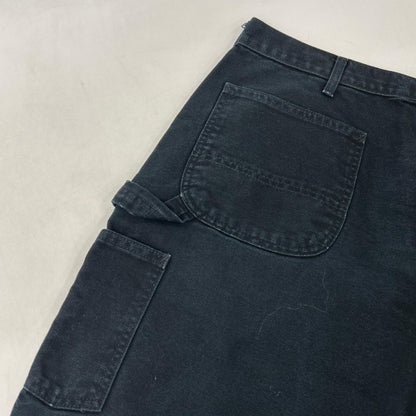 B11BLK ﾌﾞﾗｯｸ ﾀﾞｯｸﾍﾟｲﾝﾀｰﾊﾟﾝﾂ ボトムス 38 メンズ