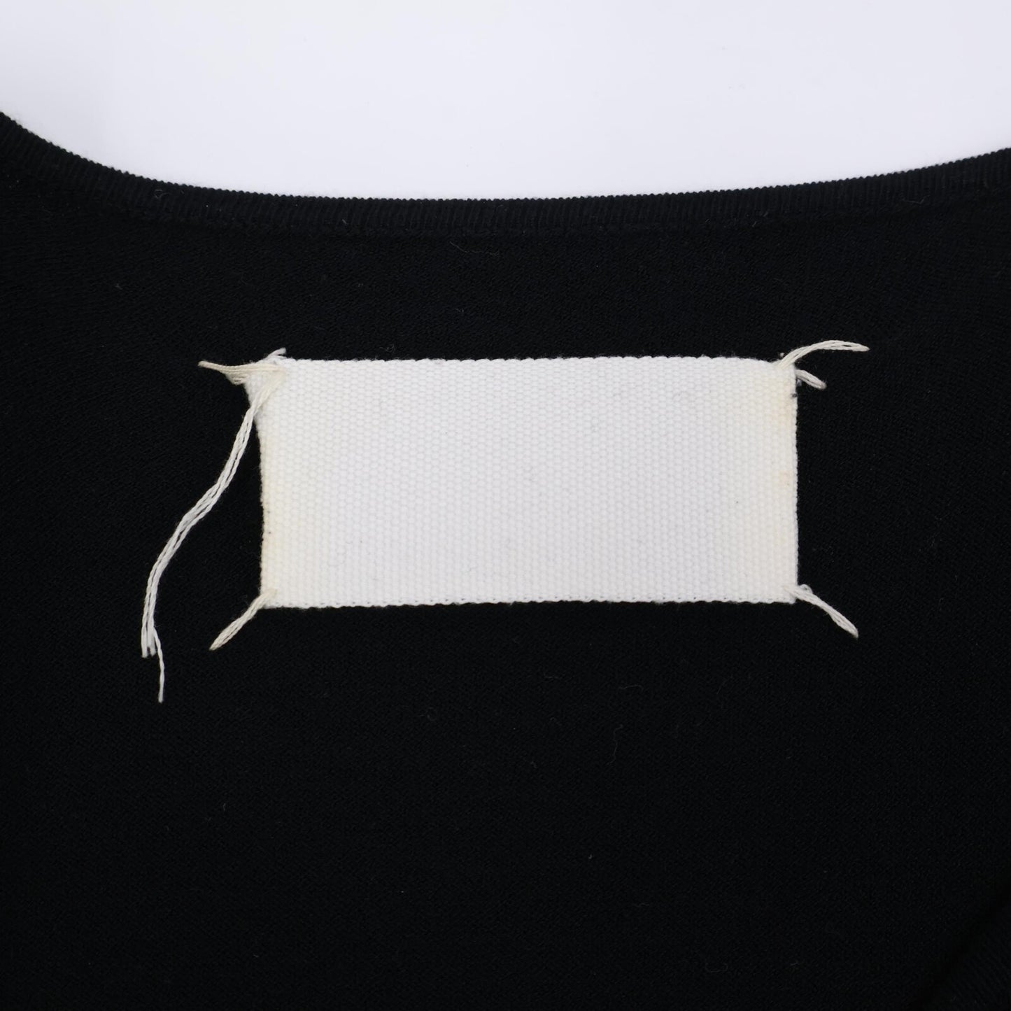 Martin Margiela 29HA072 Plain Tag V-Neck Knit Dress