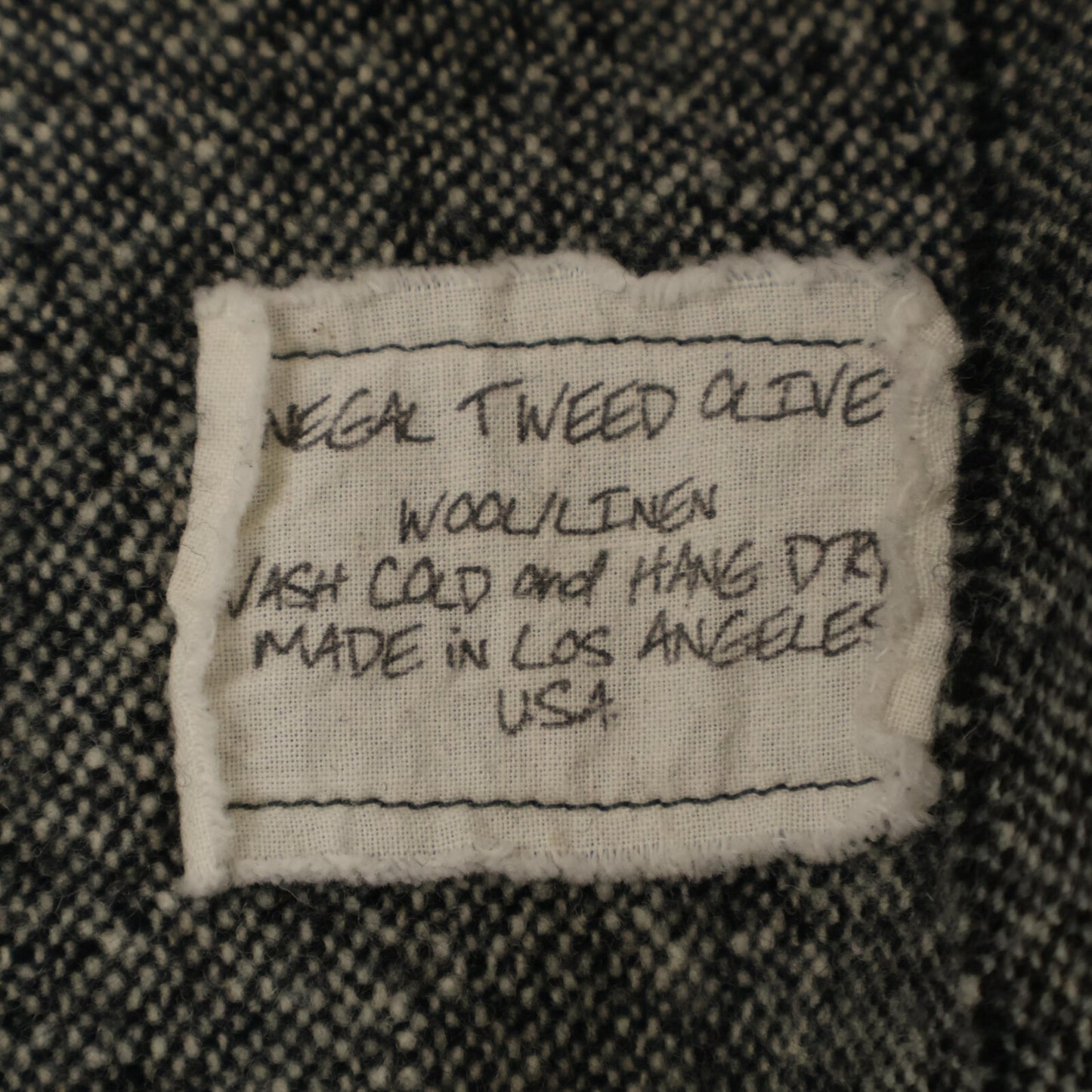 GREG LAUREN グレッグローレン ベストドッキング ドネガルツイード ジャケット ジャケット