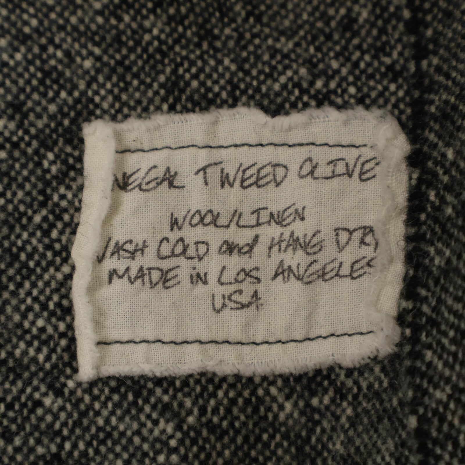 GREG LAUREN グレッグローレン ベストドッキング ドネガルツイード ジャケット ジャケット