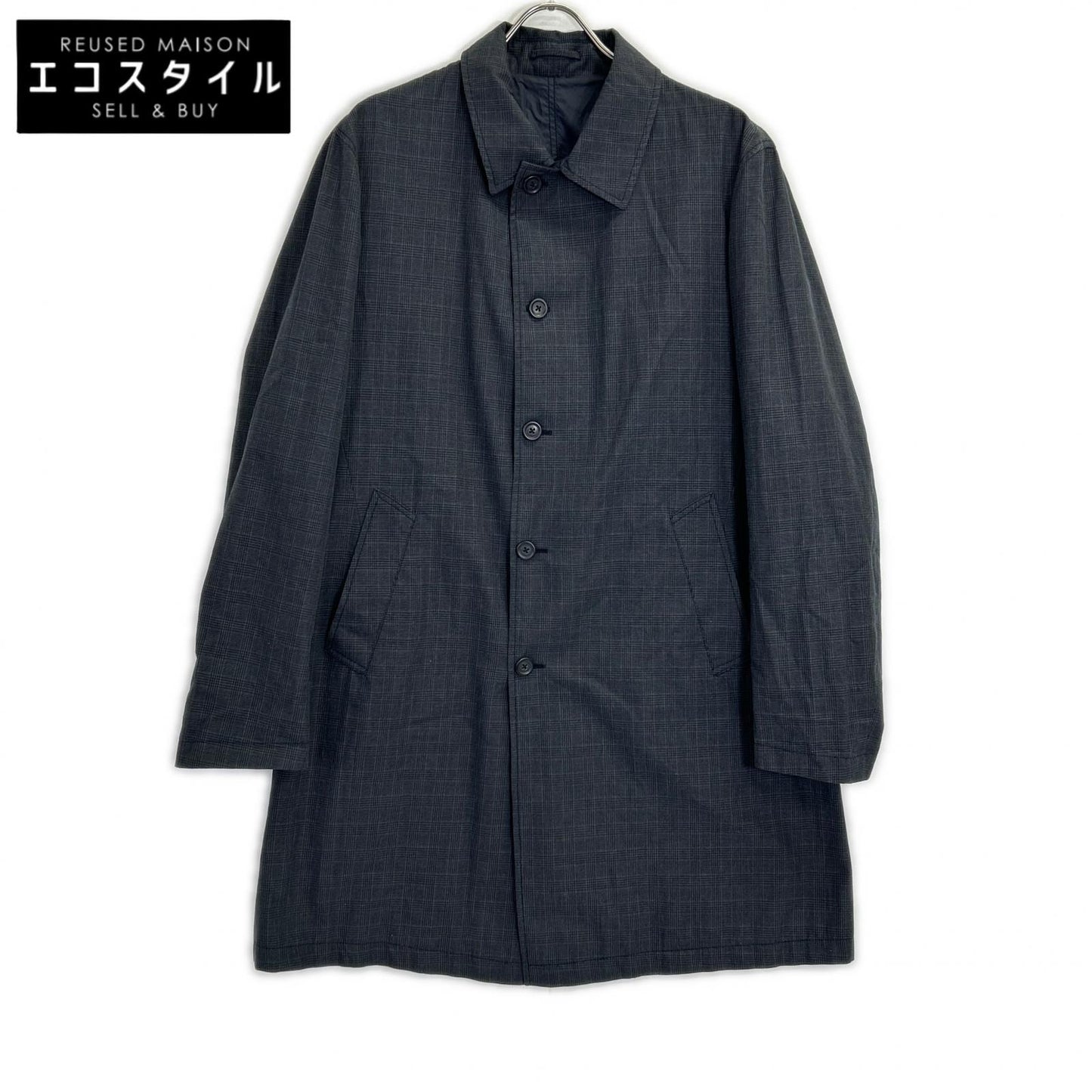 LARDINI ラルディーニ グレー SRVR6F リバーシブル ステンカラーコート コート