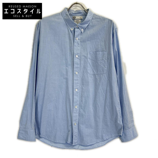 VISVIM ビズビム ブルー 0112105011017 ボタンダウンシャツ トップス