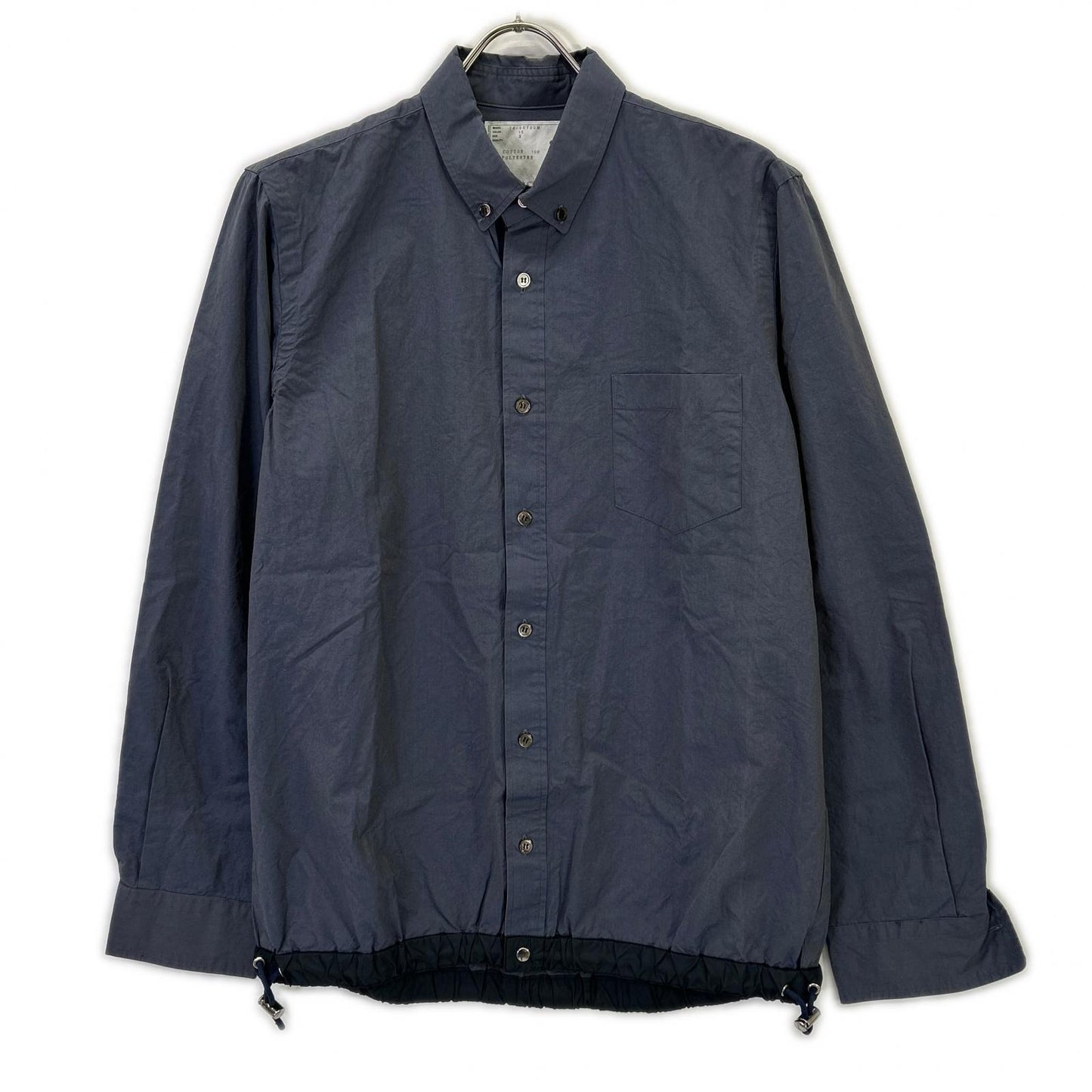 sacai サカイ 14-00700M ドローストリングシャツ トップス