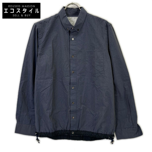 sacai サカイ 14-00700M ドローストリングシャツ トップス