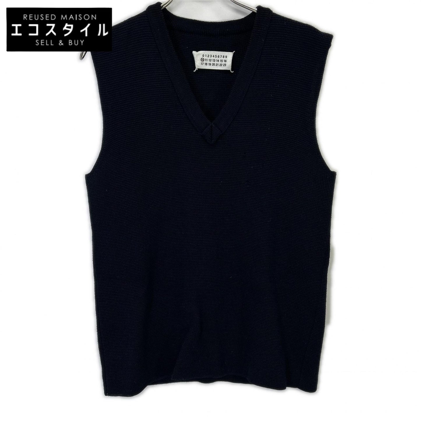 Martin Margiela 10 [Domestic Regular] 7771115 KOKONOE period V-Neck Knit Vest