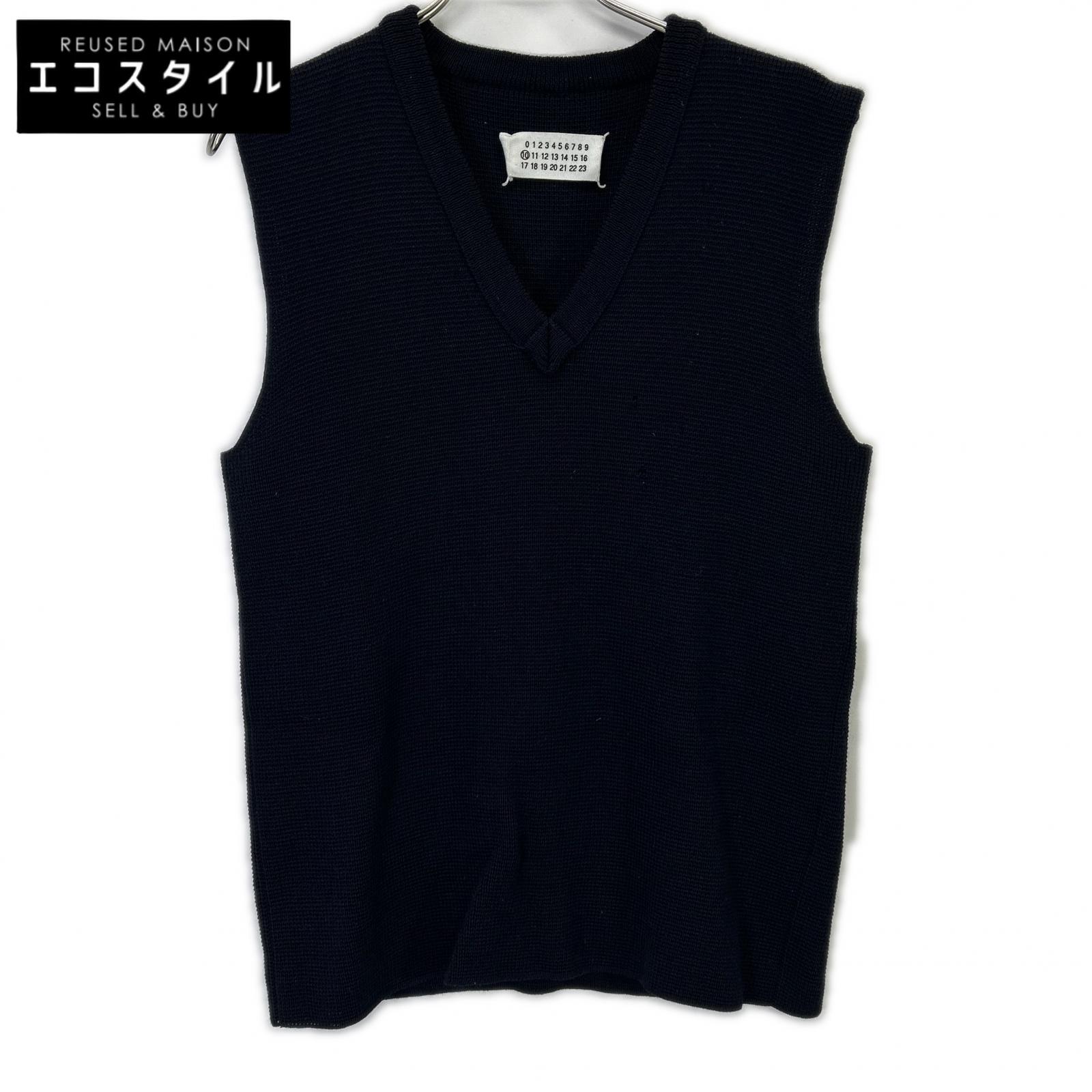Martin Margiela 10 [Domestic Regular] 7771115 KOKONOE period V-Neck Knit Vest