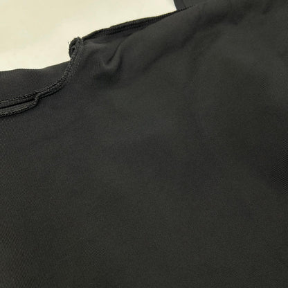 CELINE Céline Phoebe Philo Era Black High-Neck Stretch Cutout Top