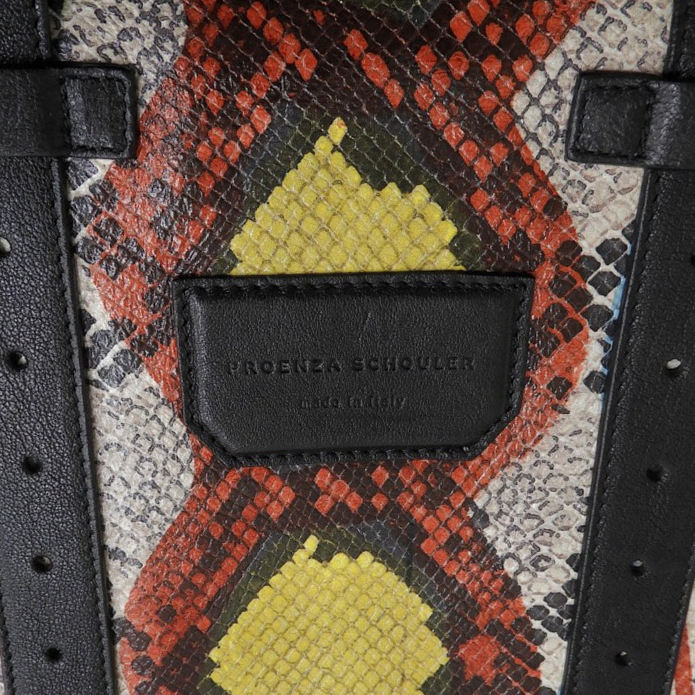 Proenza Schouler プロエンザスクーラー レザー ベルト ショルダー トートバッグ レディース マルチカラー ショルダーバッグ