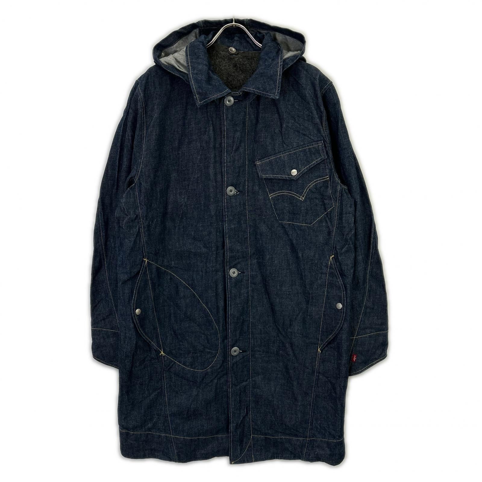 LEVI'S リーバイス インディゴ 00S ENGINEERED インナー付きデニムコート コート
