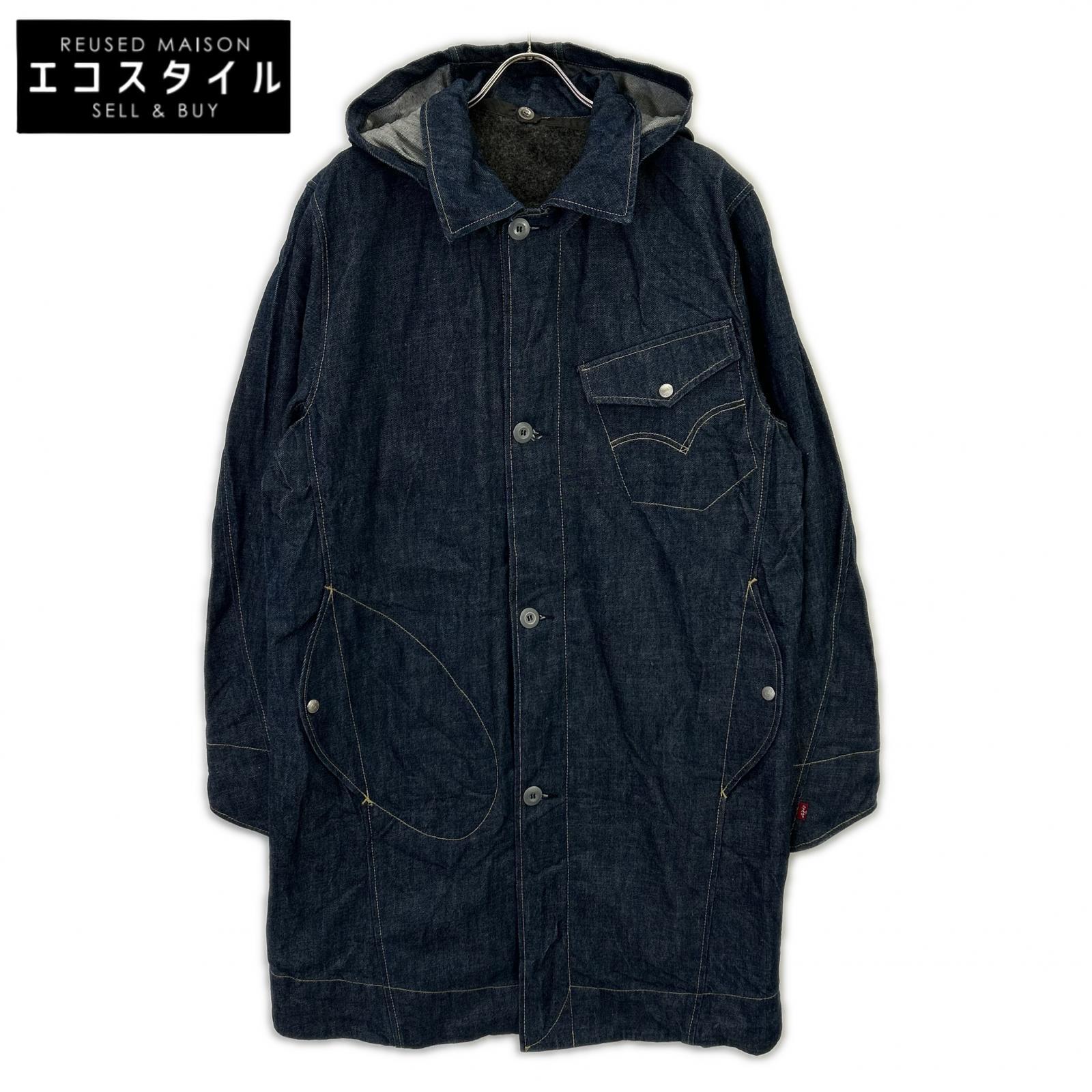 LEVI'S Indigo 00s ENGINEERED Denim Coat with Lining