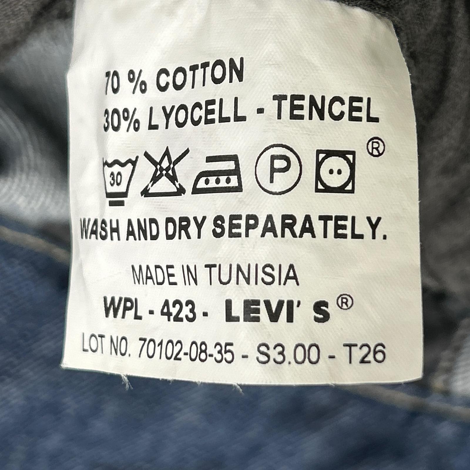 LEVI'S Indigo 00s ENGINEERED Denim Coat with Lining