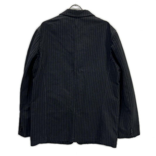 STONE ISLAND Stone Island 牛仔系列 灰色 00年代 Paul Harvey时期 细条纹三扣西装夹克