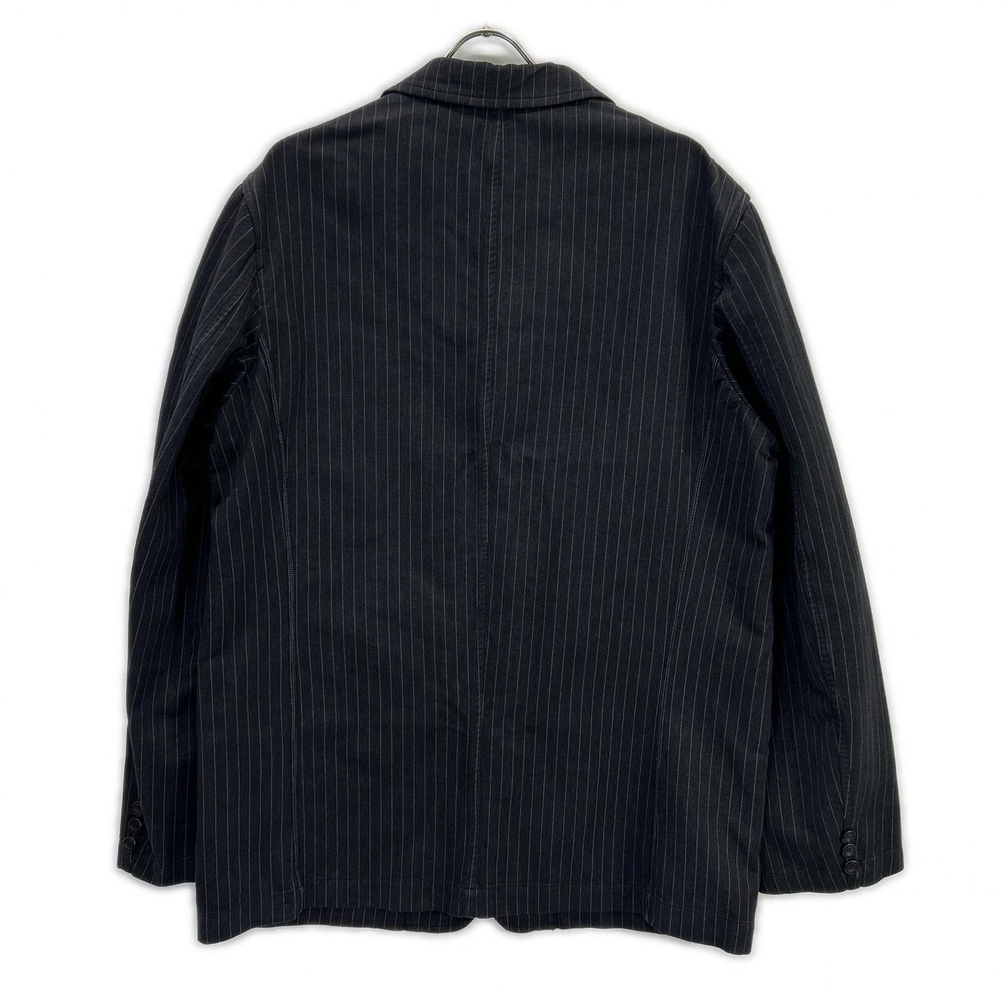 STONE ISLAND ストーンアイランド Denims グレー 00s ポールハーヴェイ期 ピンストライプ3Bテーラードジャケット ジャケット