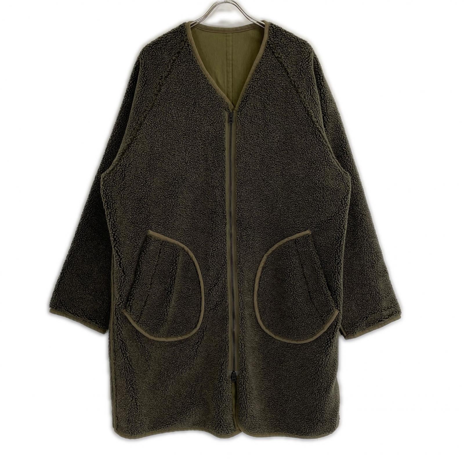 JOHN BULL ジョンブル カーキ 16547T リバーシブル ノーカラーコート コート