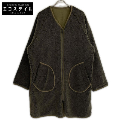 JOHN BULL ジョンブル カーキ 16547T リバーシブル ノーカラーコート コート