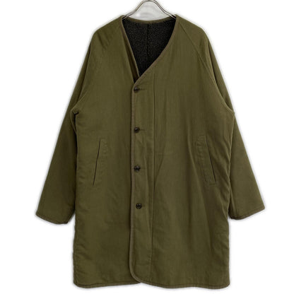 JOHN BULL ジョンブル カーキ 16547T リバーシブル ノーカラーコート コート
