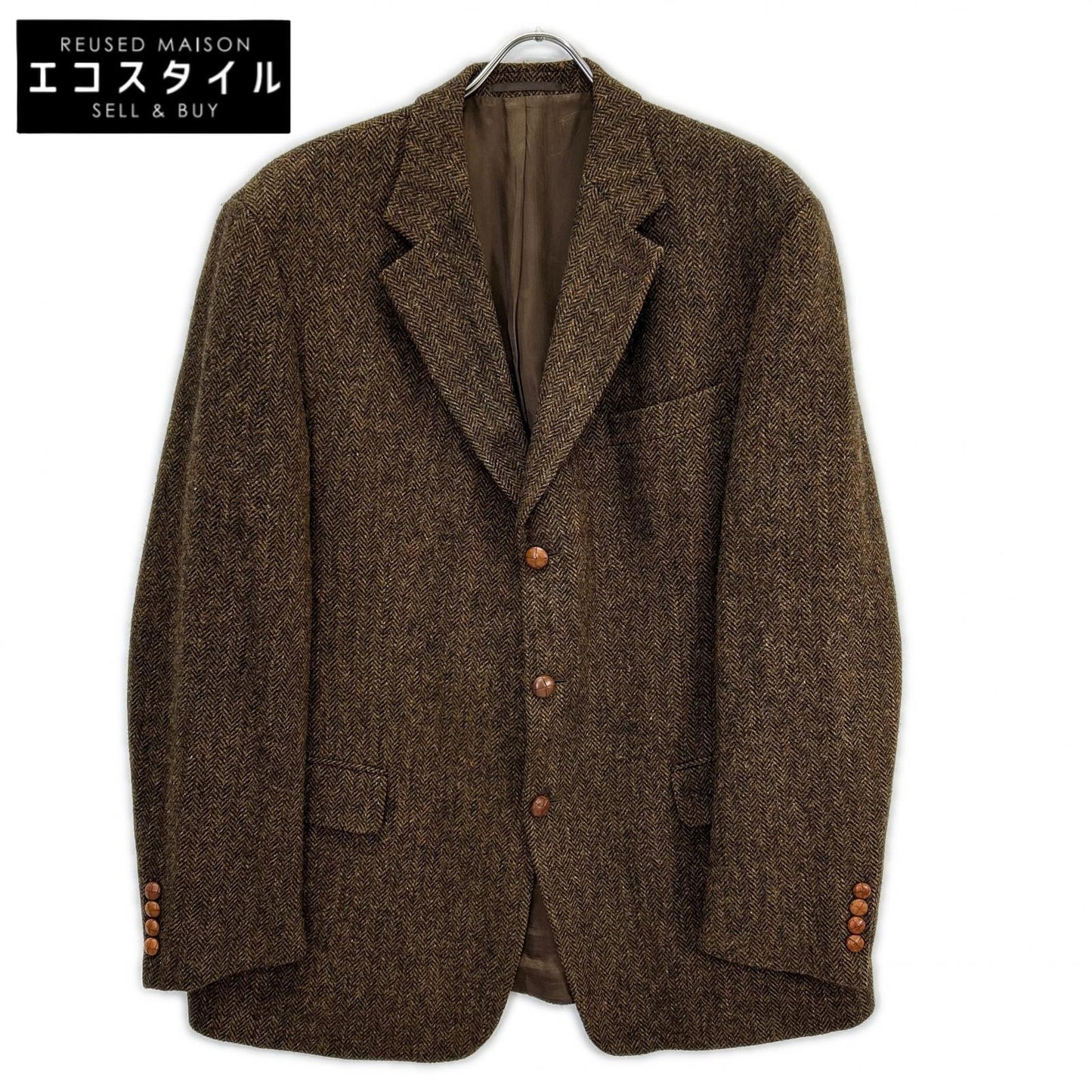 Harris Tweed Brown 3B Tailored Jacket