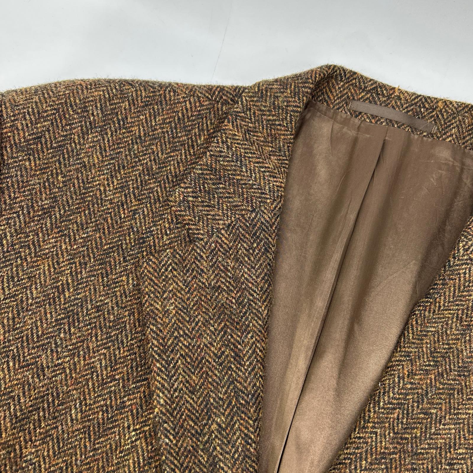 Harris Tweed Brown 3B Tailored Jacket