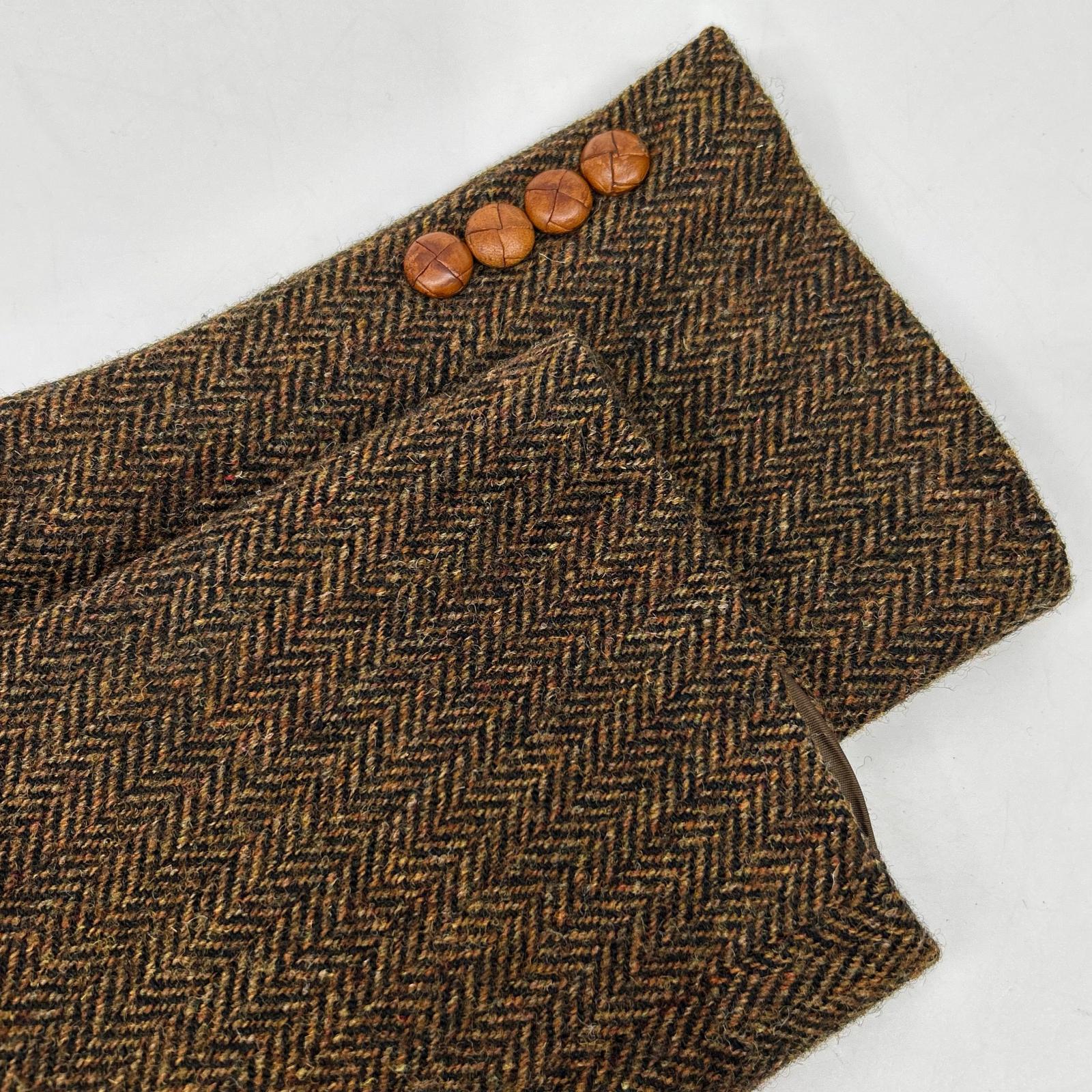 Harris Tweed Brown 3B Tailored Jacket