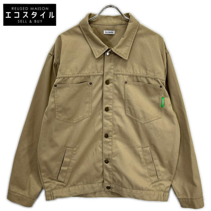 WILLY CHAVARRIA ウィリーチャバリア ベージュ ワークジャケット　19ss ジャケット