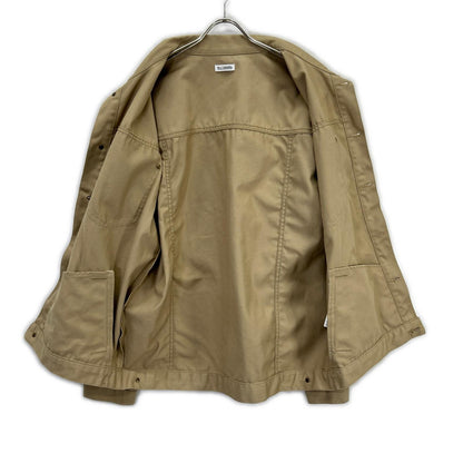 WILLY CHAVARRIA ウィリーチャバリア ベージュ ワークジャケット　19ss ジャケット