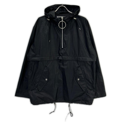 JOHN LAWRENCE SULLIVAN ジョンローレンスサリバン ブラック 1A016-0619 Zipped Hoodie アノラックパーカー ジャケット トップス