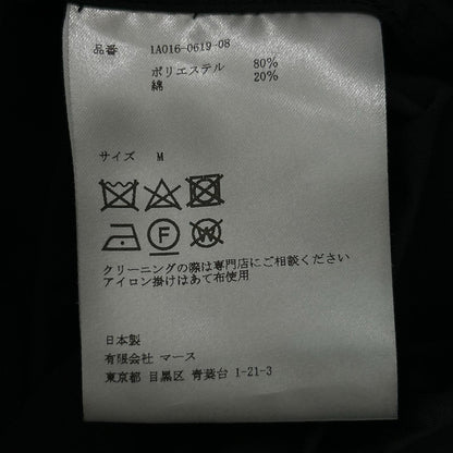 JOHN LAWRENCE SULLIVAN ジョンローレンスサリバン ブラック 1A016-0619 Zipped Hoodie アノラックパーカー ジャケット トップス