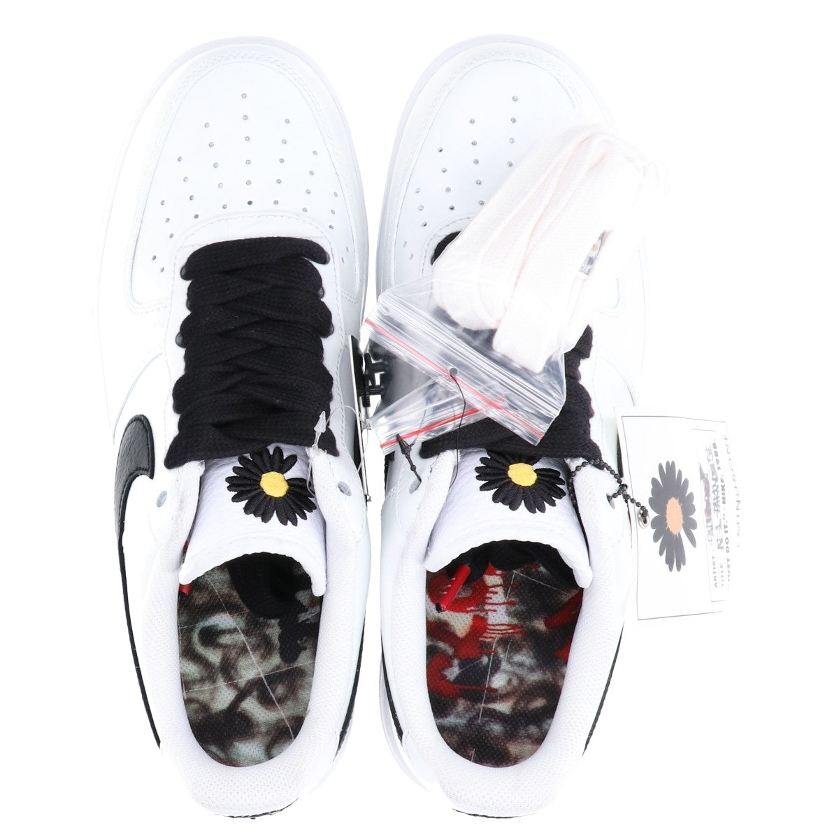 NIKE 耐克 ×PEACEMINUSONE DD3223-100 白色 空军一号 PARANOISE 运动鞋