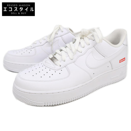 NIKE Nike [Like new] CU9225-100 AIR FORCE 1 LOW/SUPREME Air Force 1 Low Supreme Sneakers Shoes