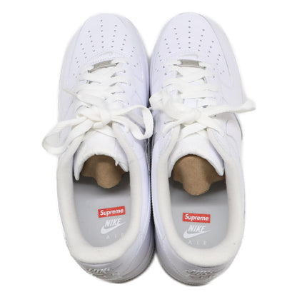 NIKE 耐克 【如新】CU9225-100 AIR FORCE 1 LOW/SUPREME 空军一号低帮 Supreme 运动鞋
