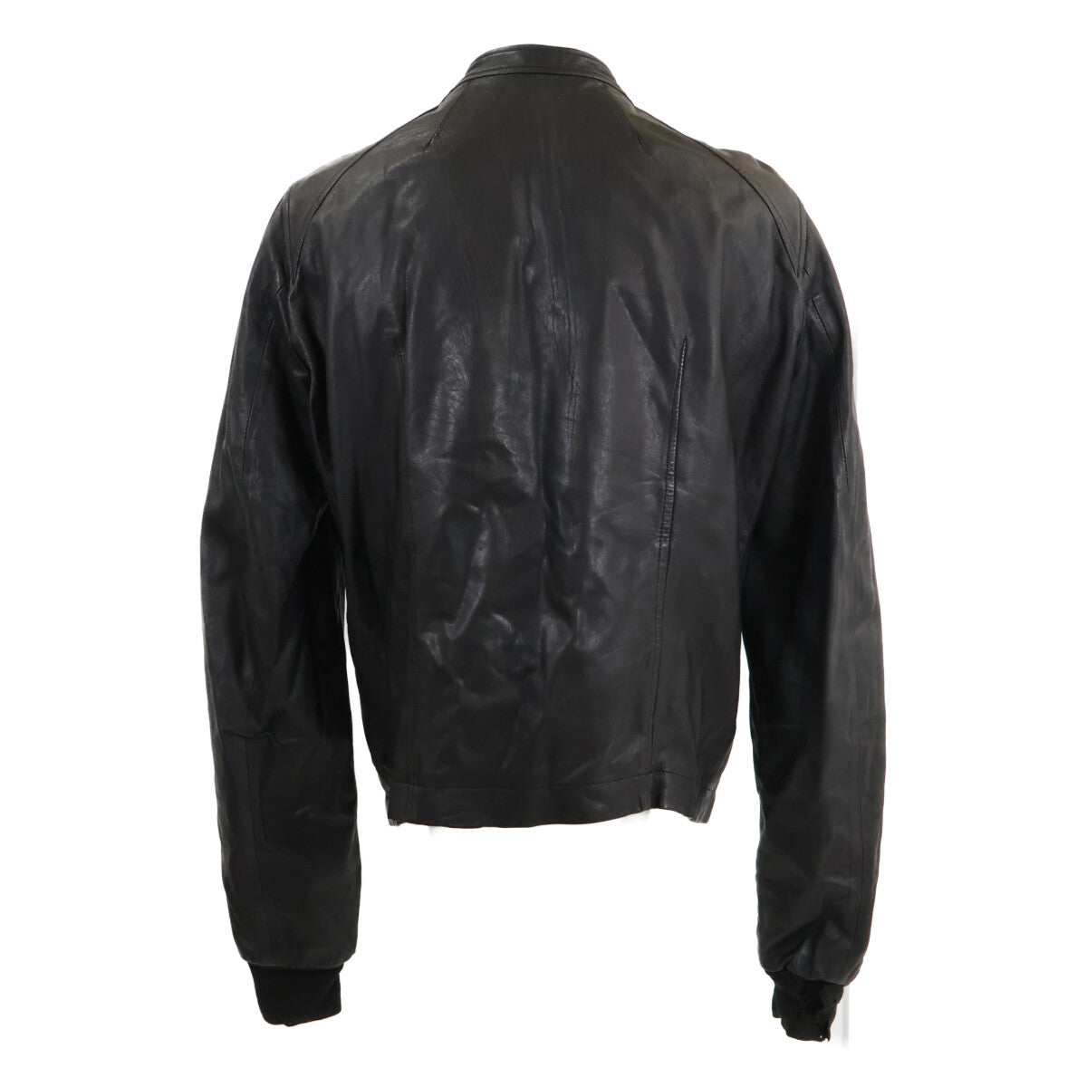 Rick Owens Rick Owens [Domestic Regular] Ru3761 Lamb Leather Single Rider Jacket