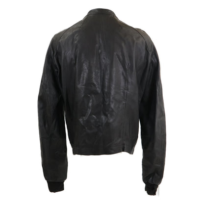 Rick Owens Rick Owens [Domestic Regular] Ru3761 Lamb Leather Single Rider Jacket