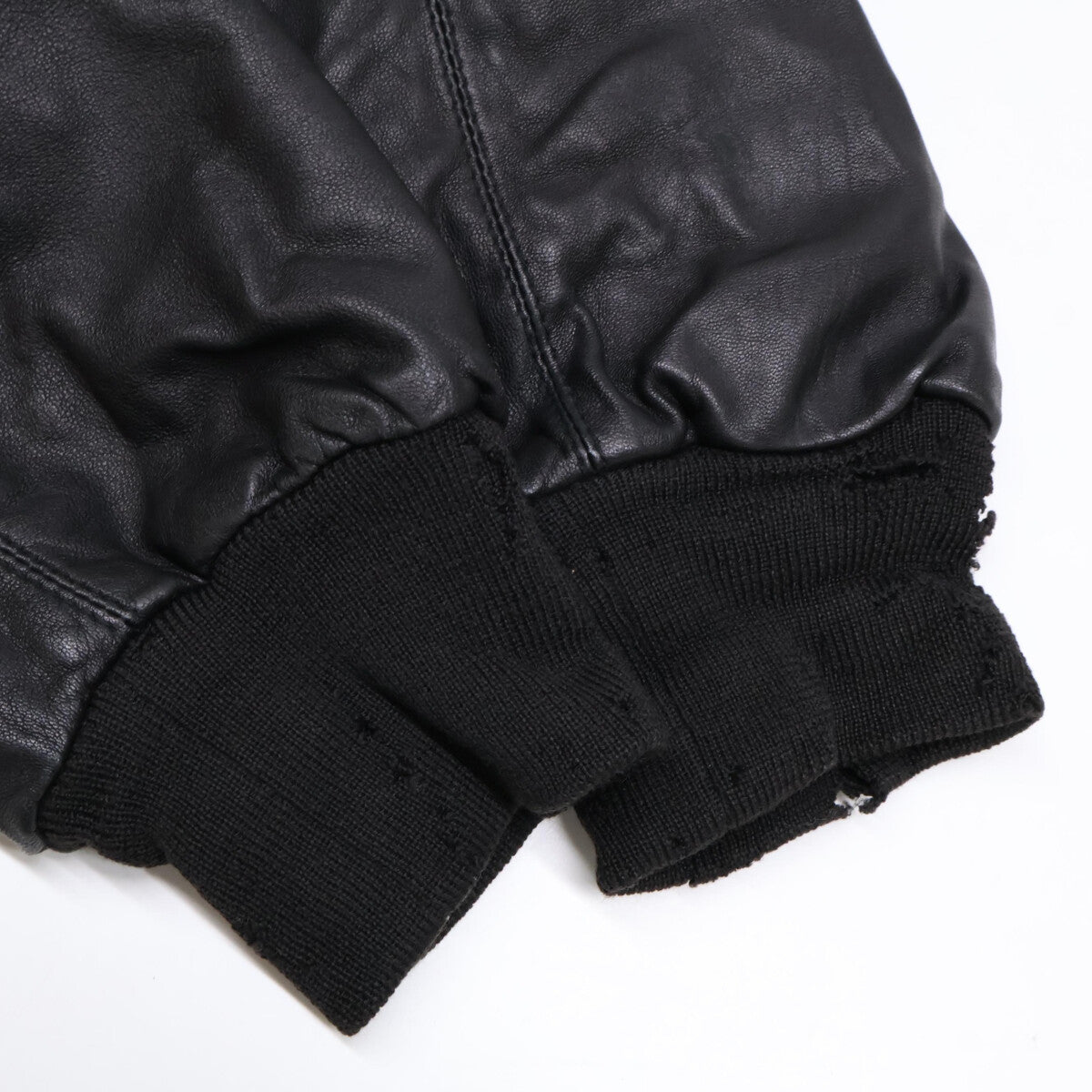Rick Owens Rick Owens [Domestic Regular] Ru3761 Lamb Leather Single Rider Jacket