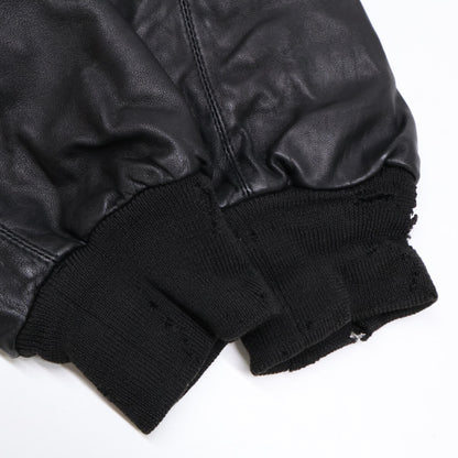 Rick Owens Rick Owens [Domestic Regular] Ru3761 Lamb Leather Single Rider Jacket