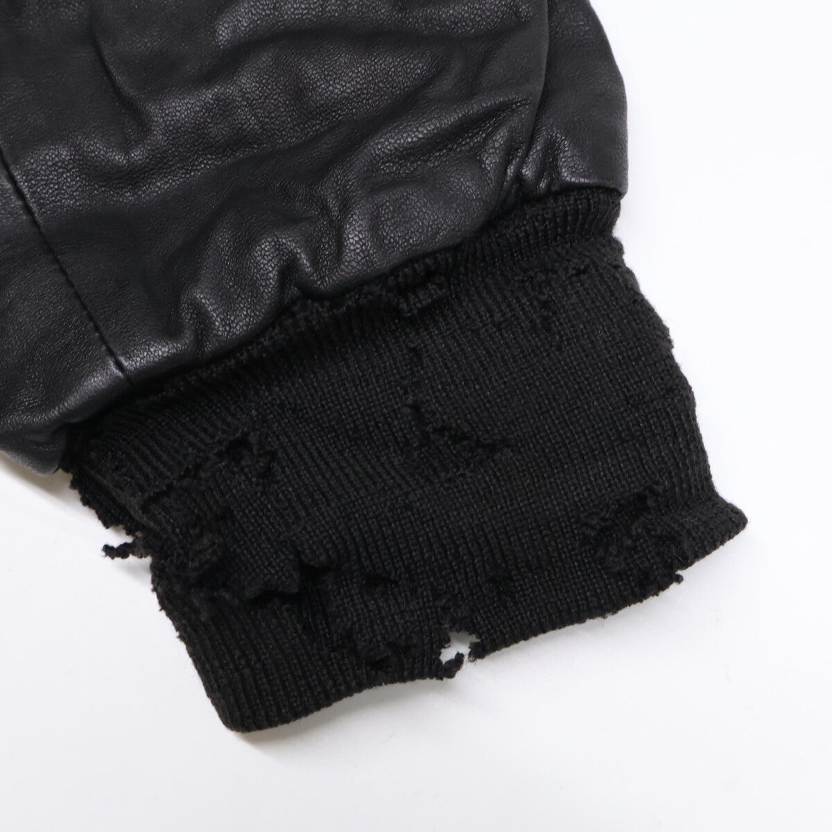 Rick Owens Rick Owens [Domestic Regular] Ru3761 Lamb Leather Single Rider Jacket