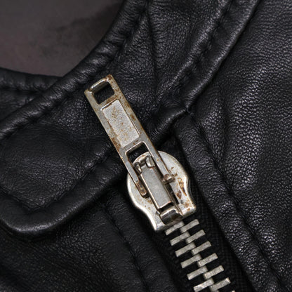 Rick Owens Rick Owens [Domestic Regular] Ru3761 Lamb Leather Single Rider Jacket