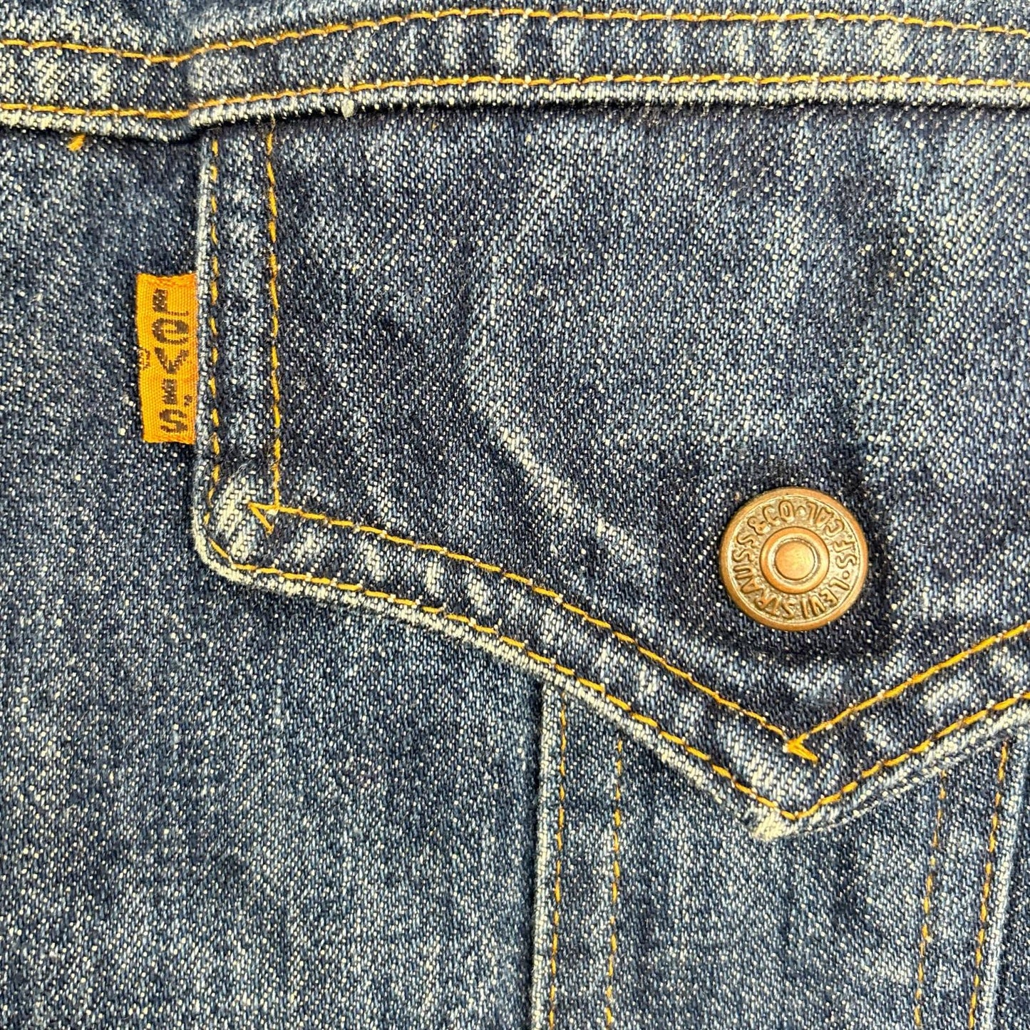 LEVI'S リーバイス オレンジタブ デニムプッシュジャケット ジャケット