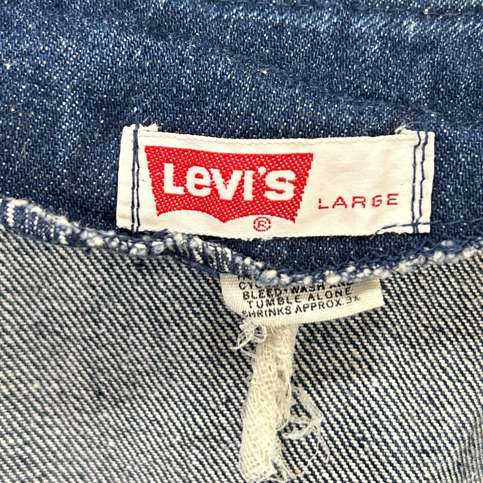 LEVI'S リーバイス オレンジタブ デニムプッシュジャケット ジャケット